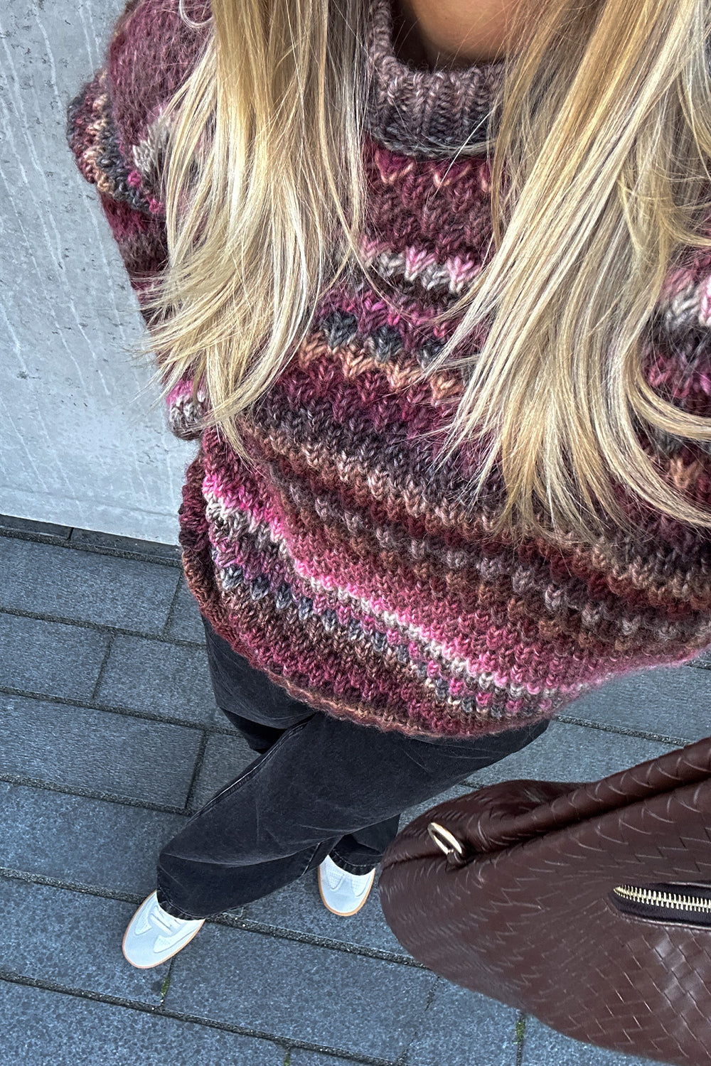 Gio Strickpullover Rost-Mix