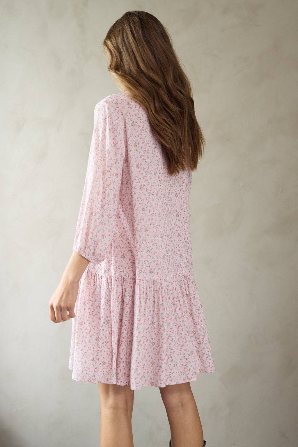 Imogene Kleid Terrena Blush Print
