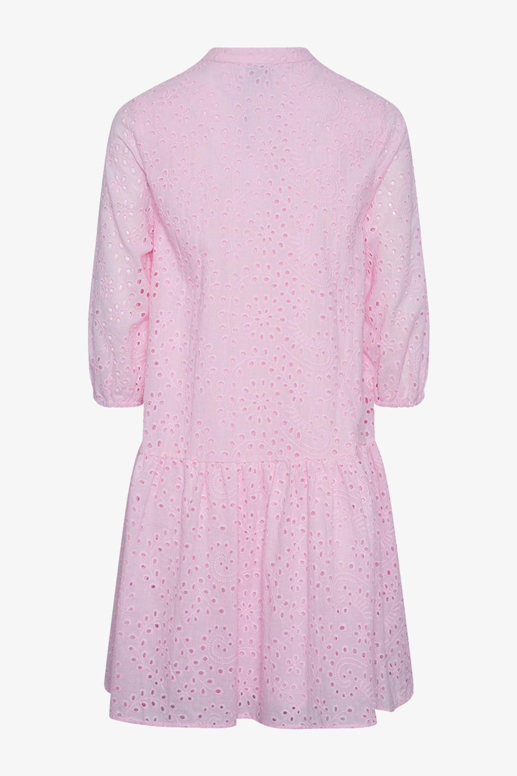 Imogene Kleid Baumwolle Anglaise Hellrosa