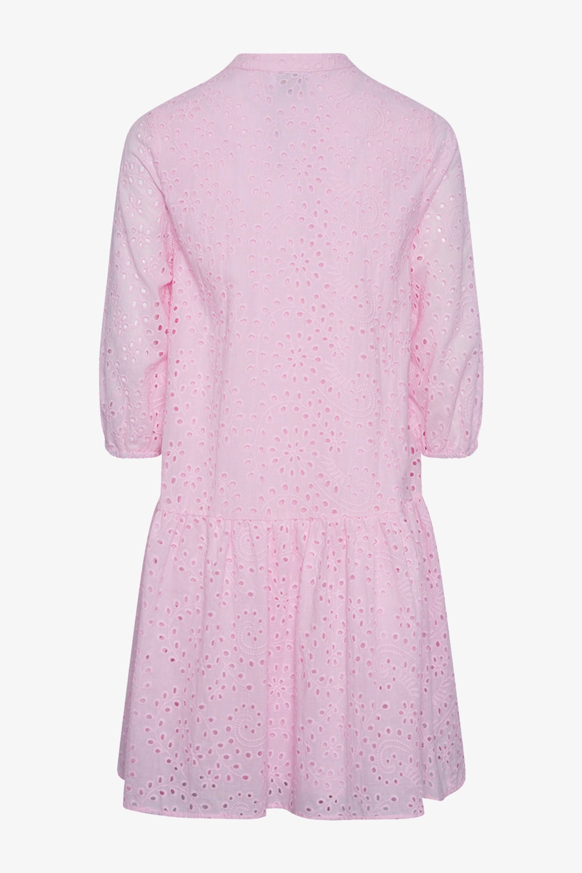 Imogene Kleid Baumwolle Anglaise Hellrosa