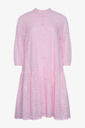 Imogene Kleid Baumwolle Anglaise Hellrosa