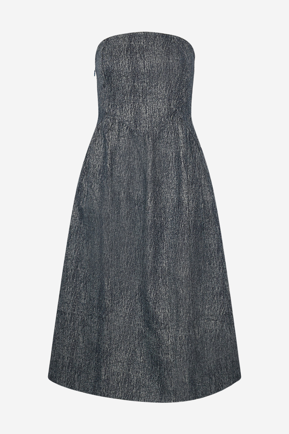 Jacklyn Kleid Blue Snow Wash