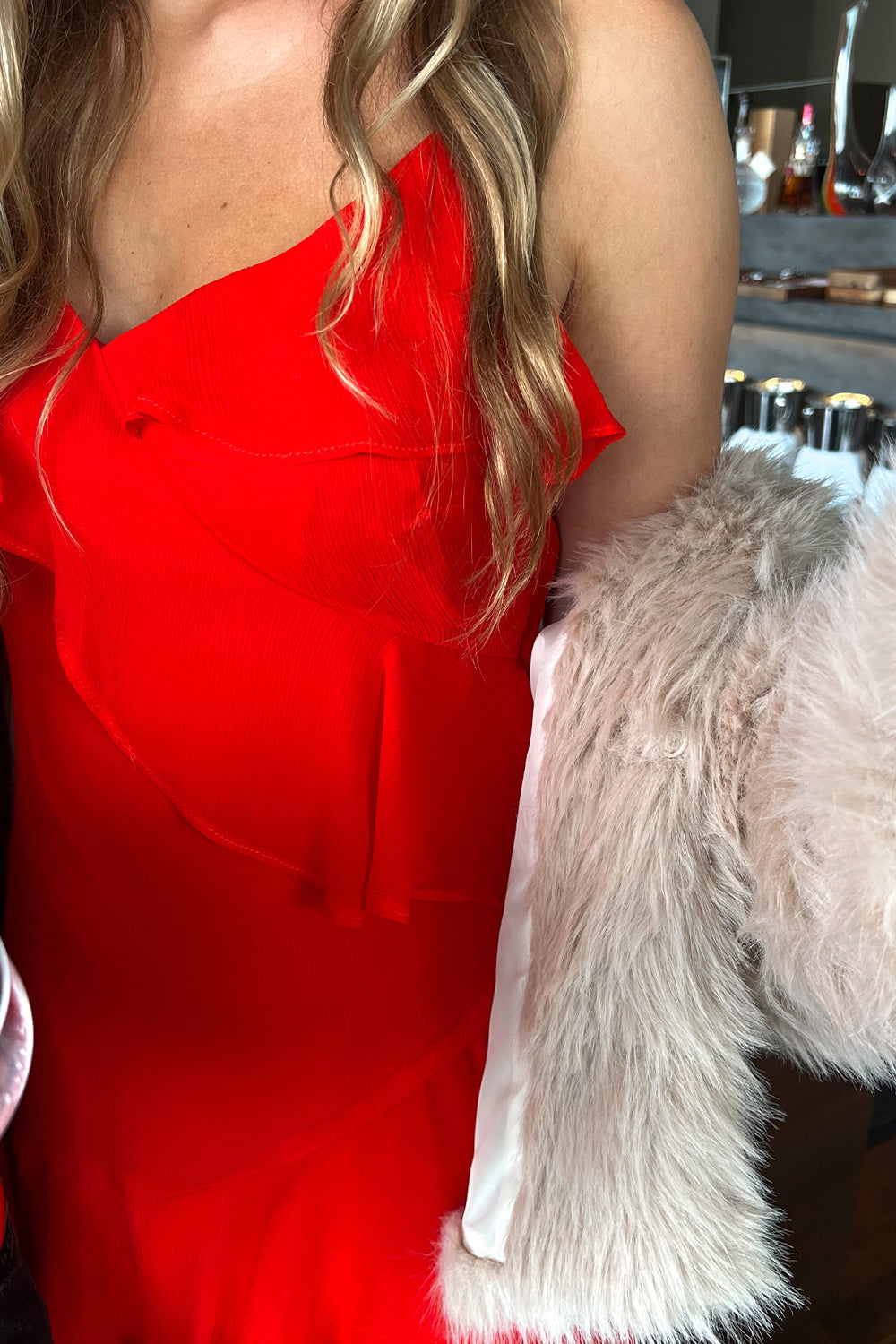 Jazmine Kleid Rot