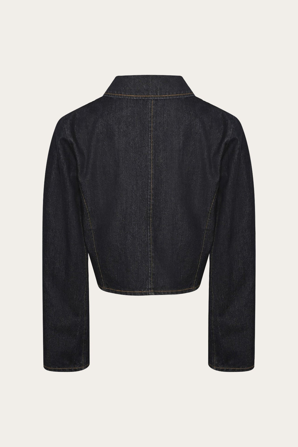 Jessi Jacke Blau Ungewaschen