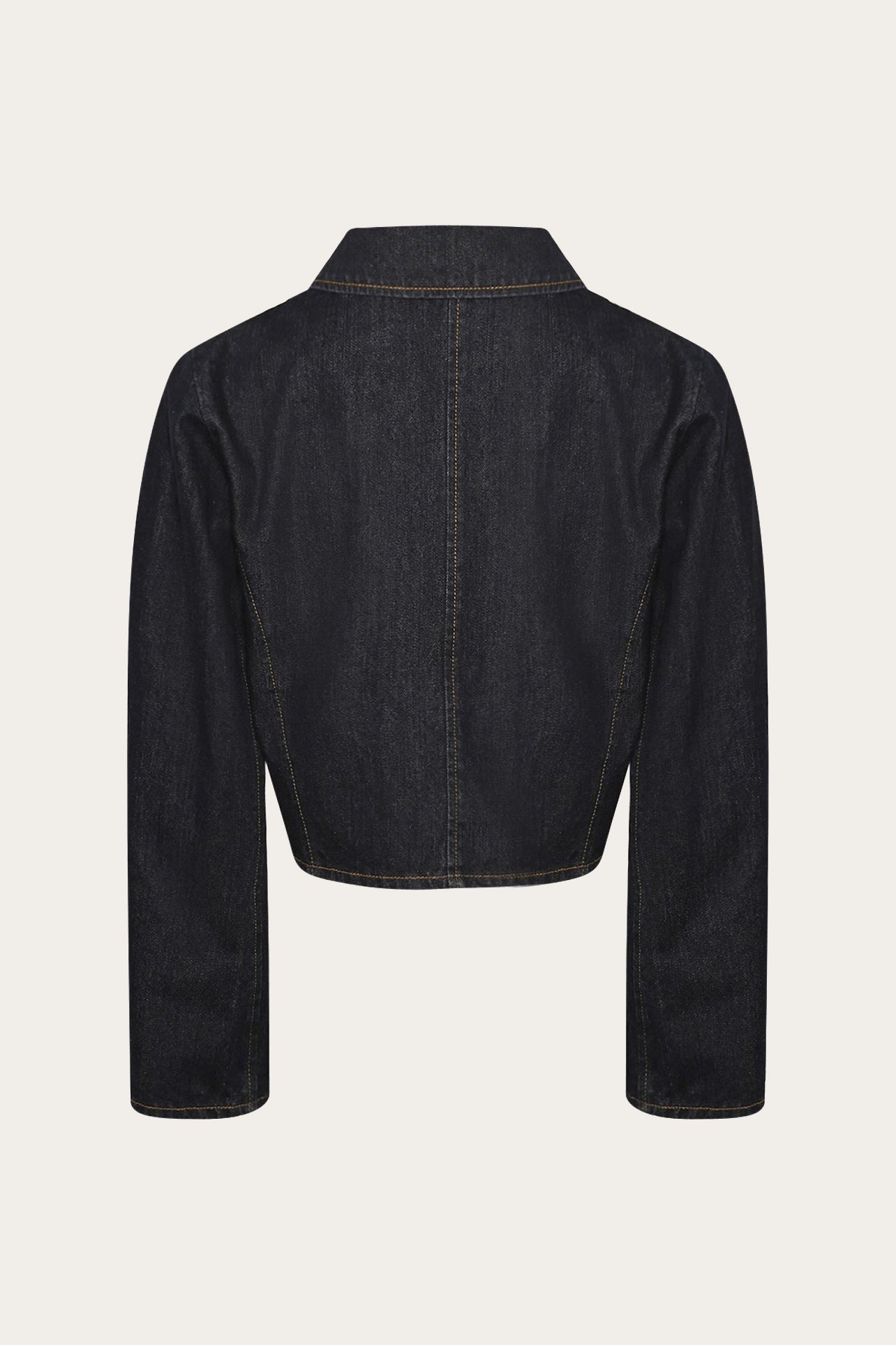 Jessi Jacke Blau Ungewaschen