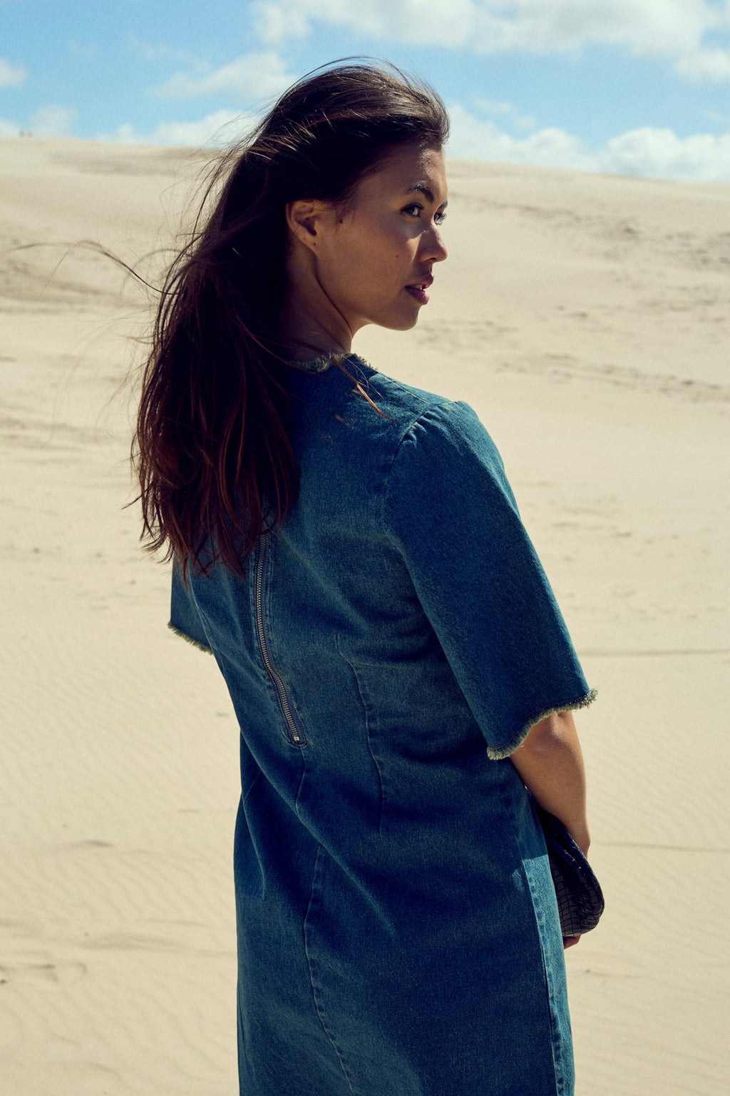 Jordynn Kleid Vintage Blue Wash