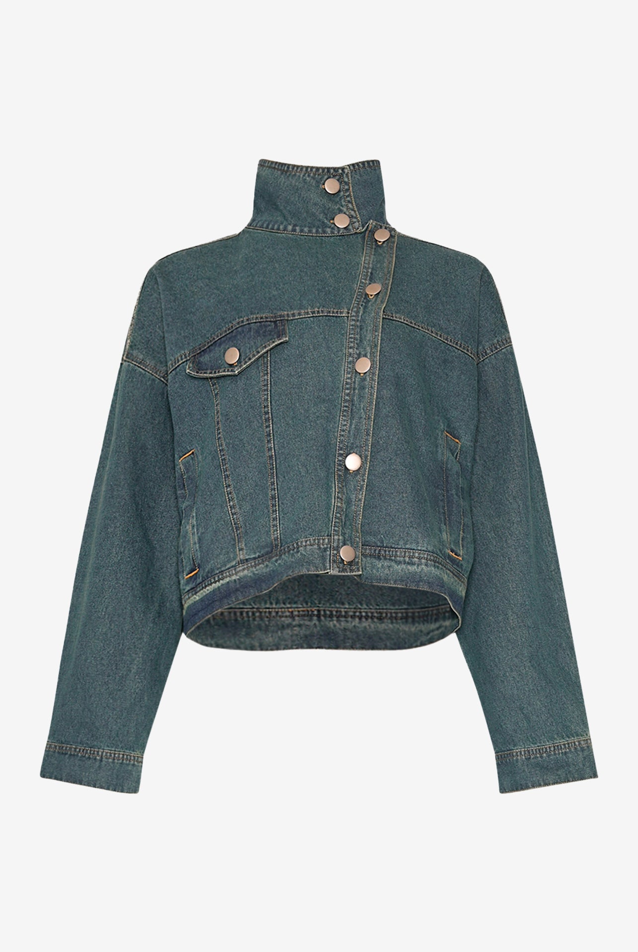 Kalifa Jacke Vintage Blue Wash