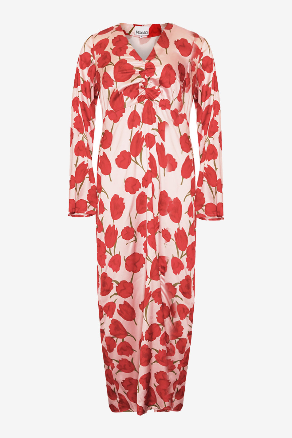 Kamey Kleid mit Tulpenmuster