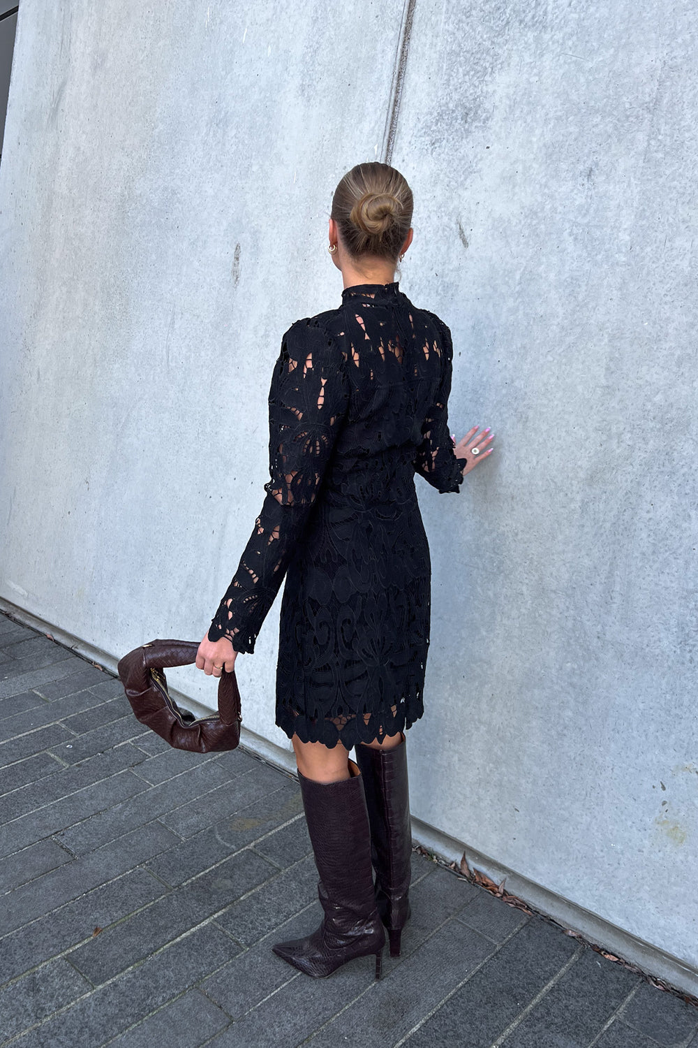 Karletta-Kleid Schwarz