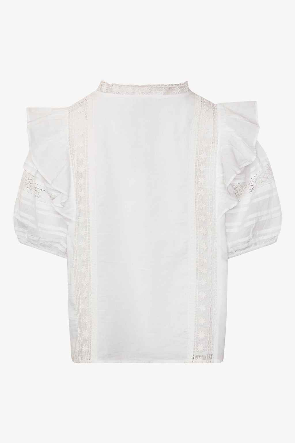 Keshondra Bluse Weiß