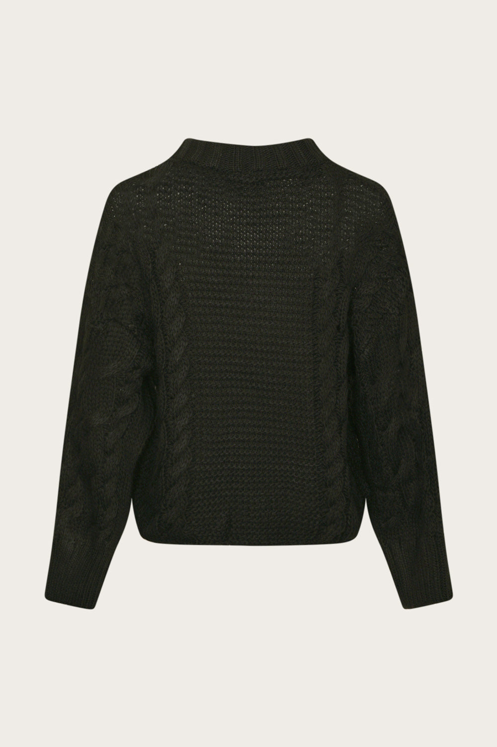 Laena Strickpullover Schwarz