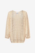 Laney Strickjacke Elfenbein