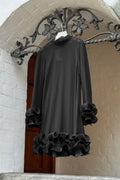 Latania Kleid Schwarz