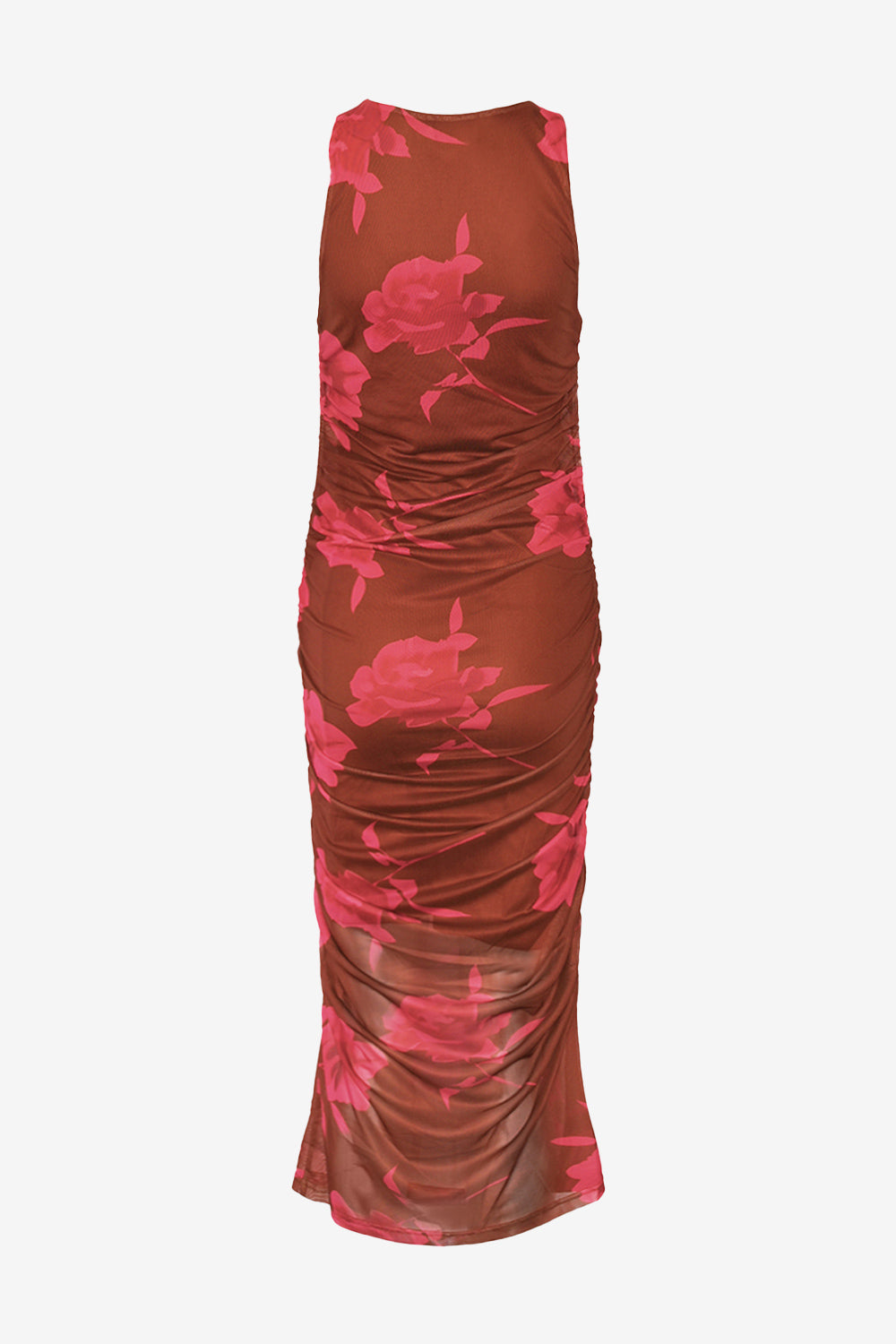 Leanna-Kleid Cassie Brauner Druck