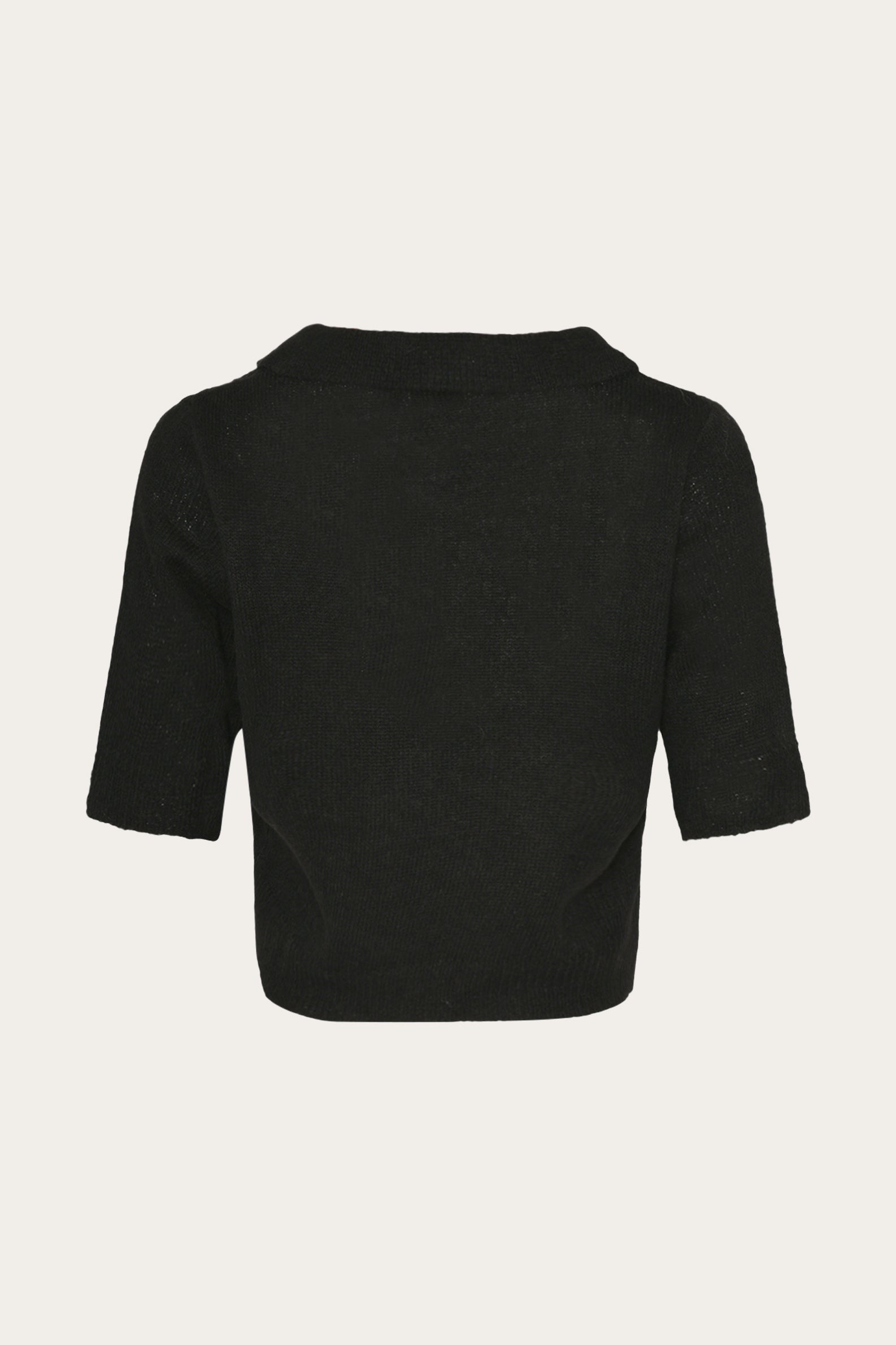 Levona Strickpolo Schwarz