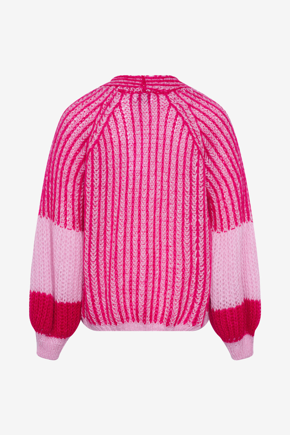 Liana Strickjacke Rosé Kaugummi