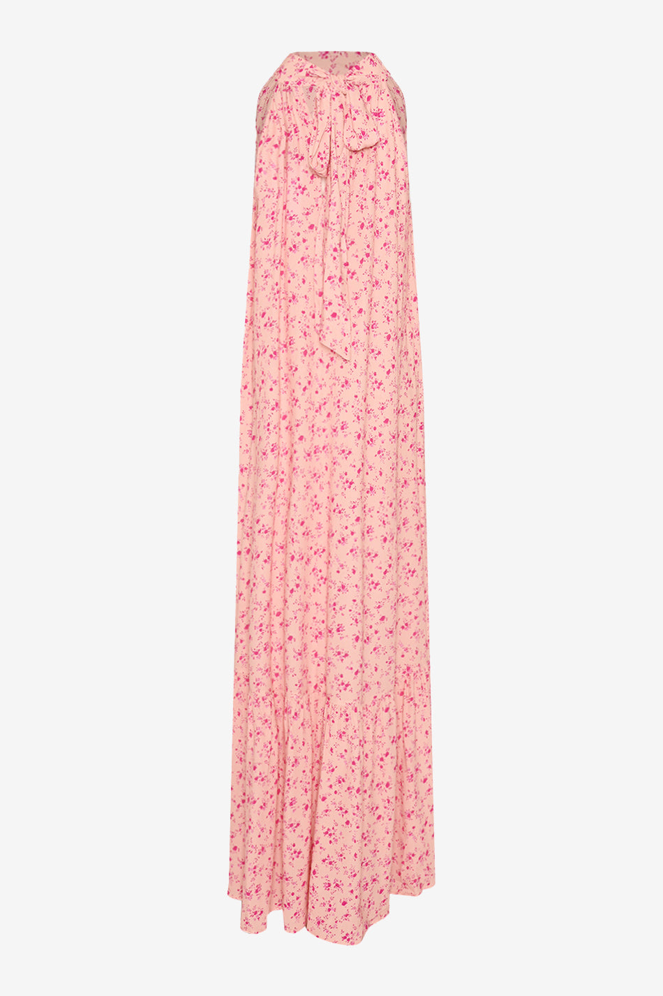 London Maxikleid Cheryl Pink Print
