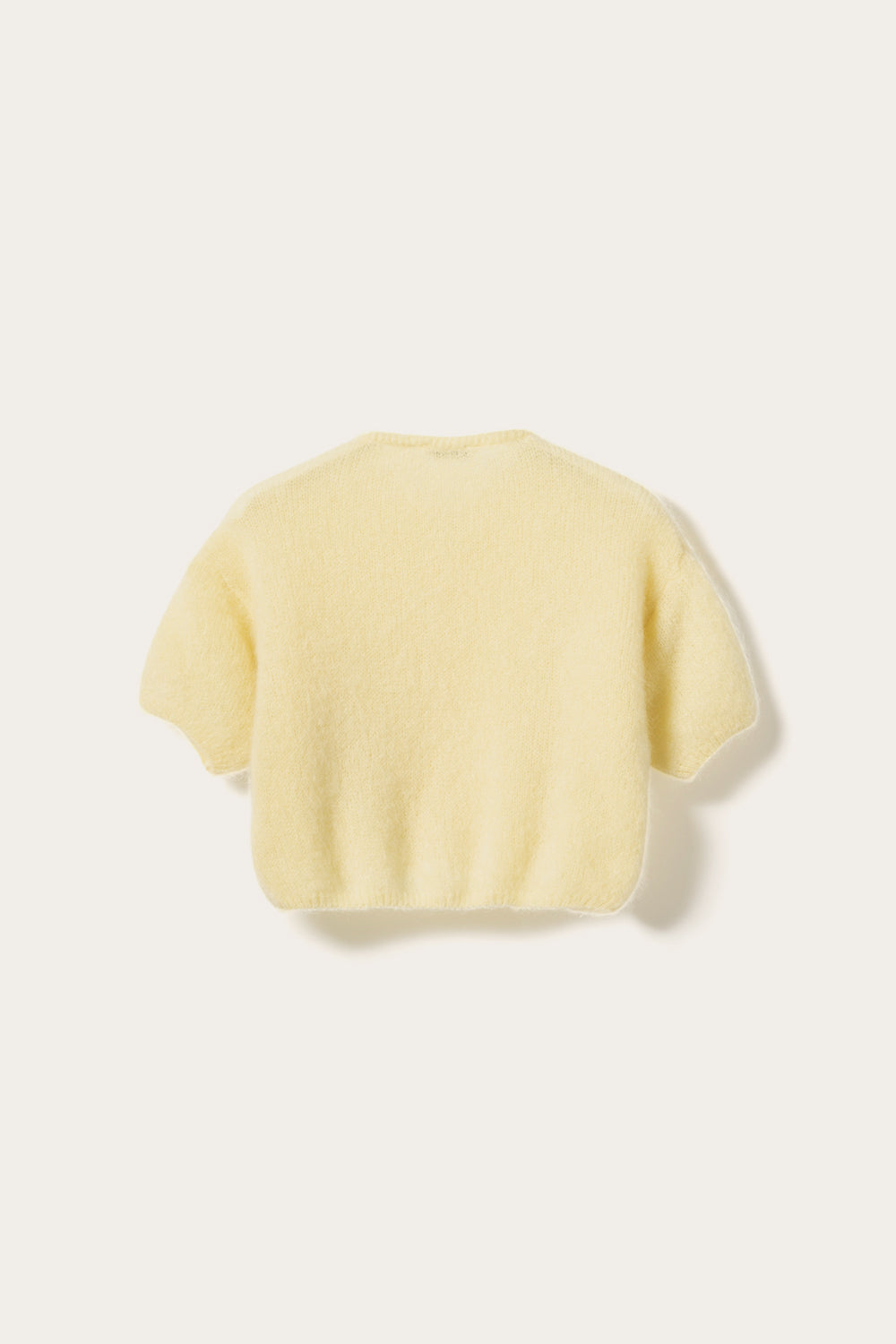 N-Lorell Strickjacke Hellgelb