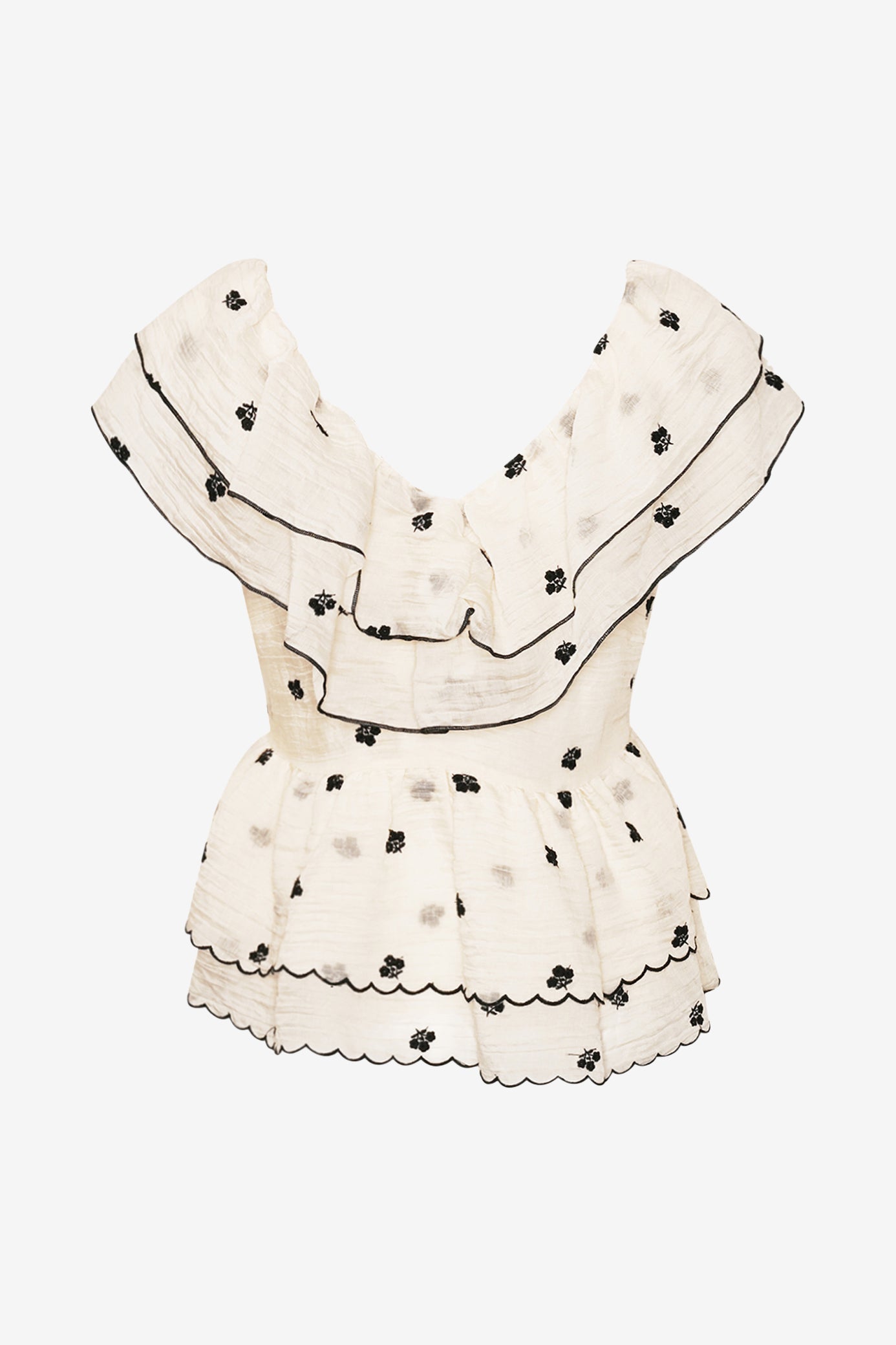 Louisa Bluse Offwhite