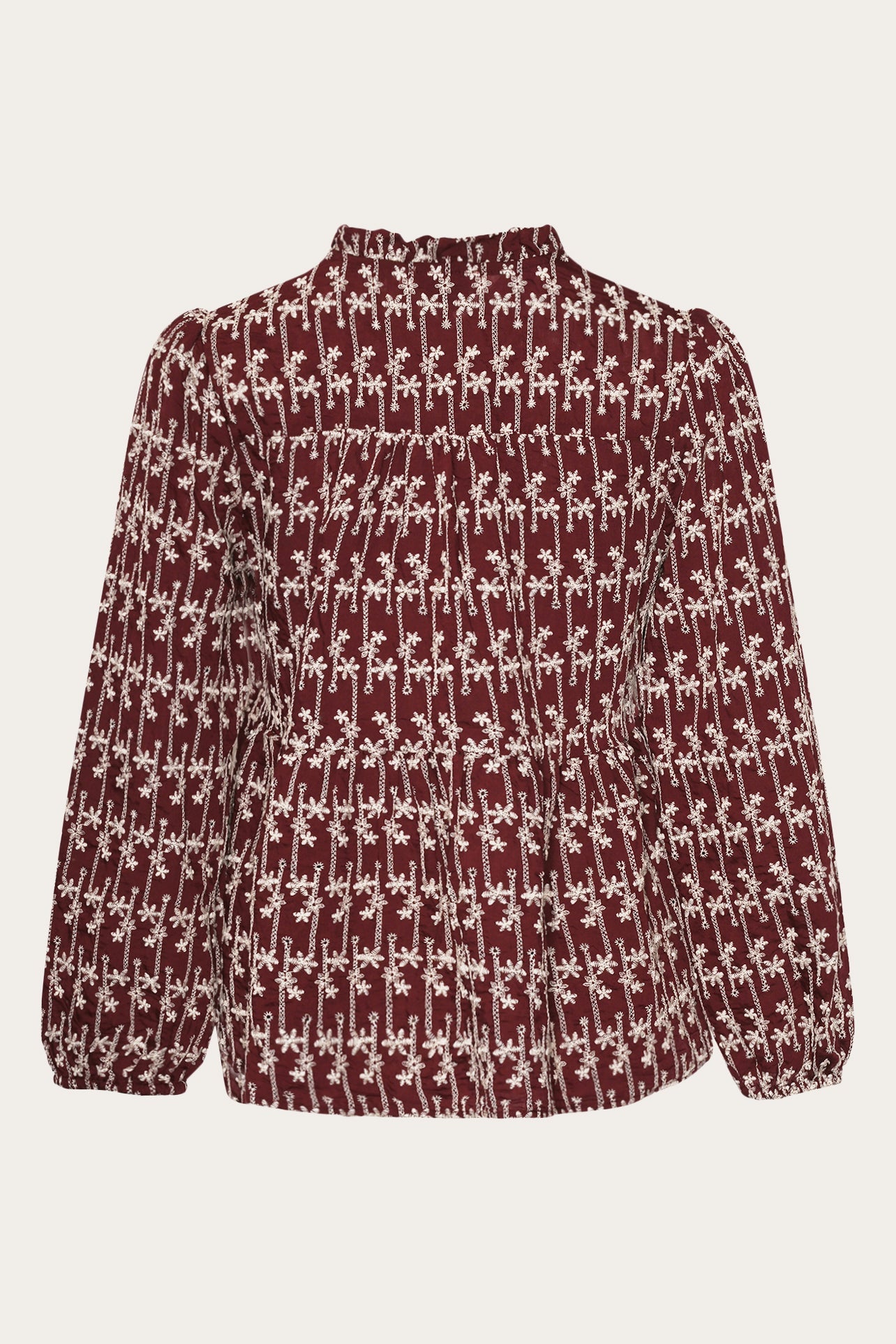 Matti Bluse Dusty Mahogany