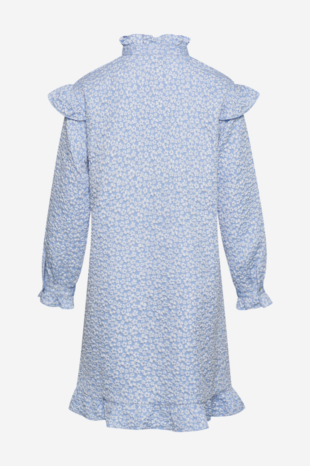 Reno Ruby Rüschenkleid Hellblau