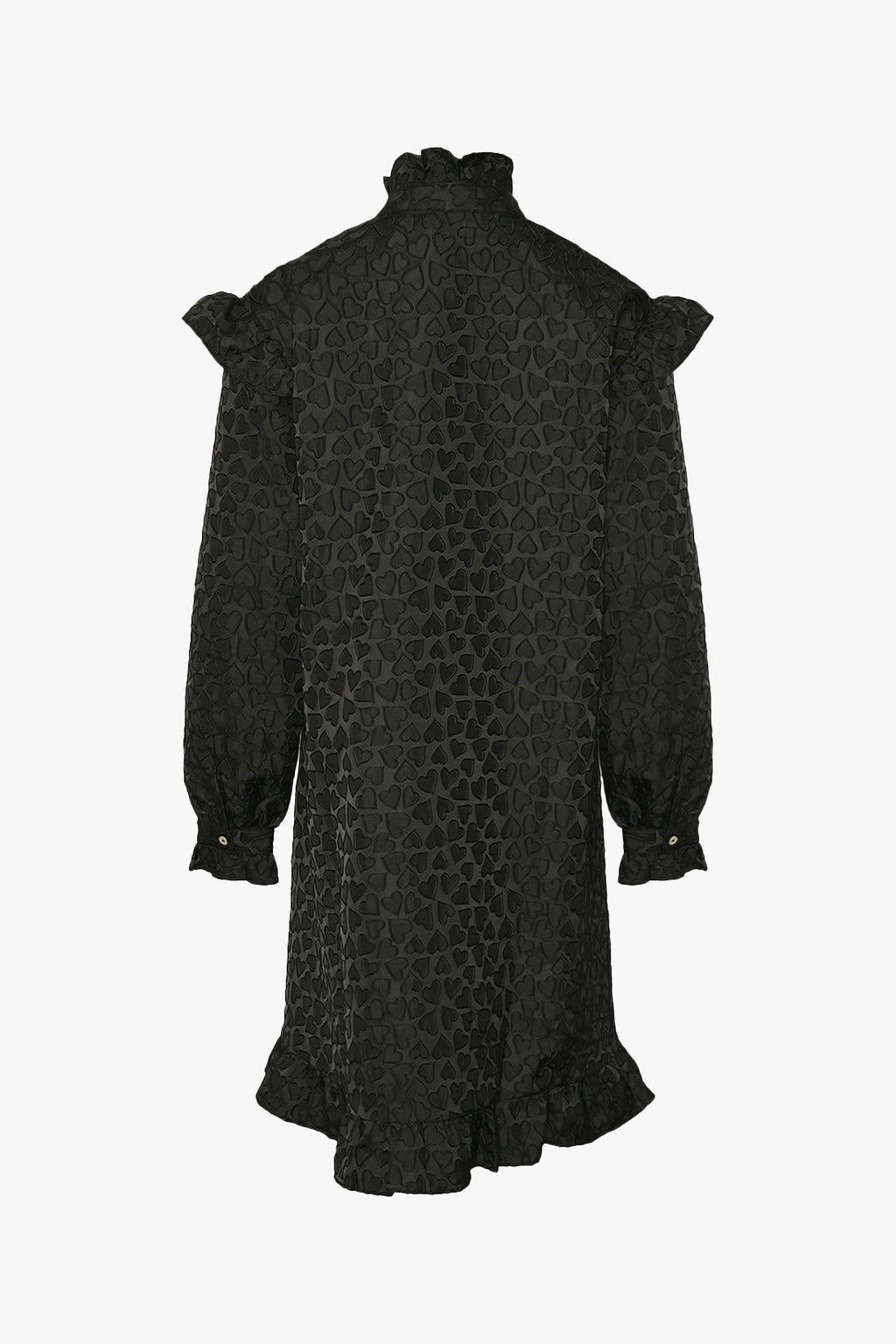 Reno Ruby Rüschenkleid Schwarz