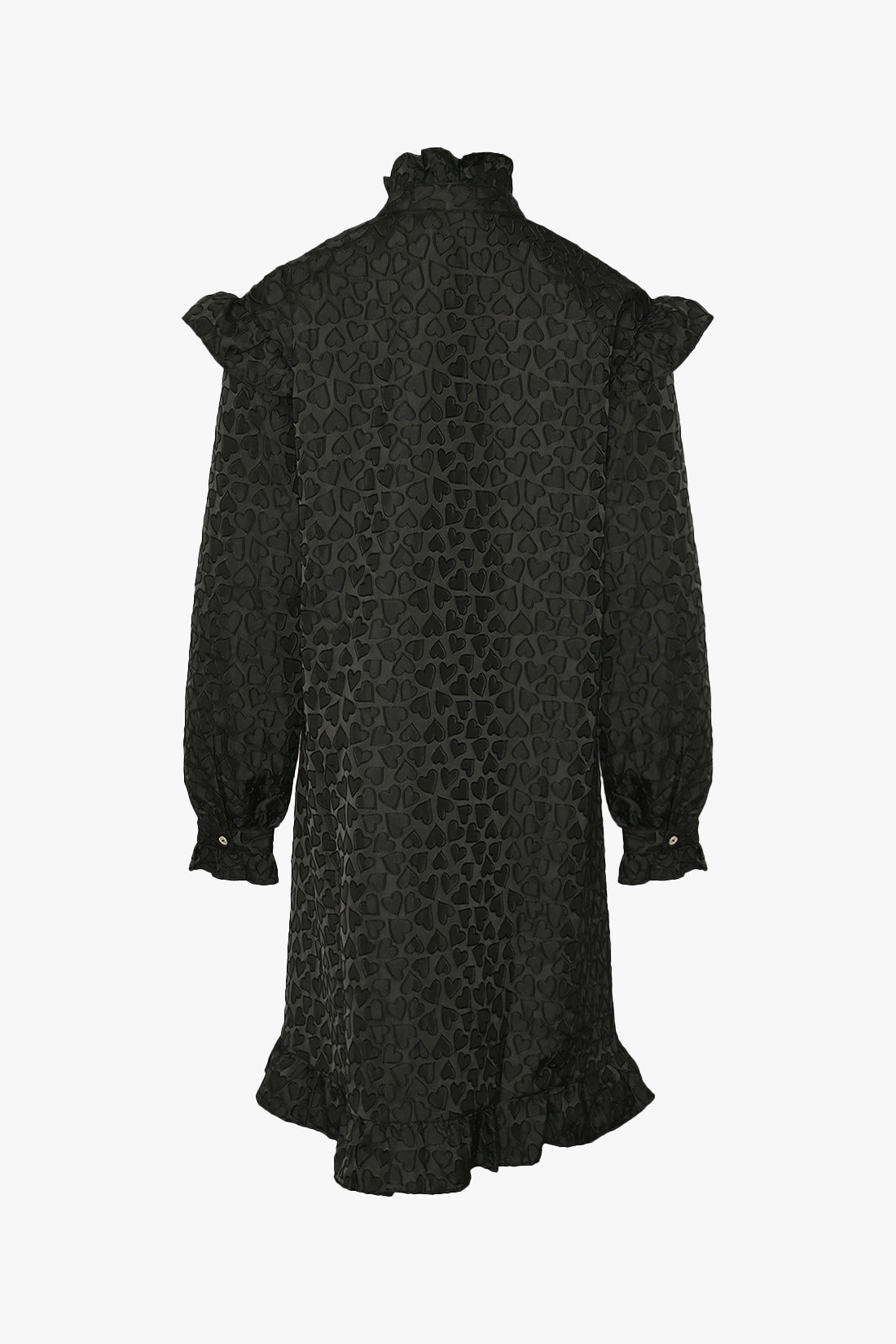 Reno Ruby Rüschenkleid Schwarz