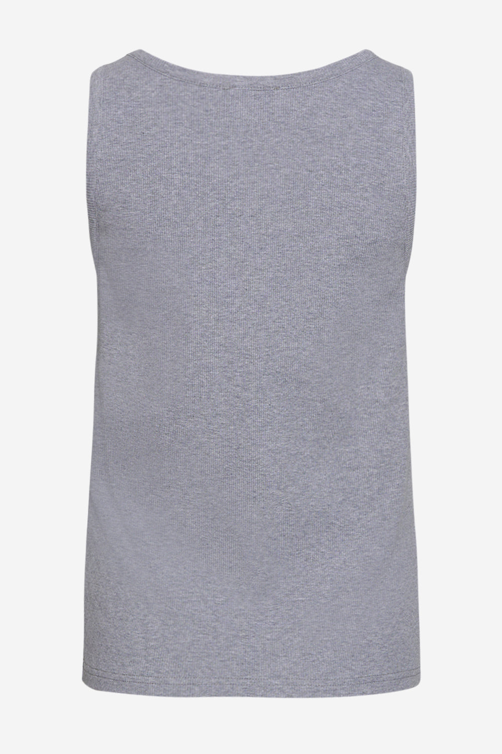 Riju Tanktop Uni Grau Melange