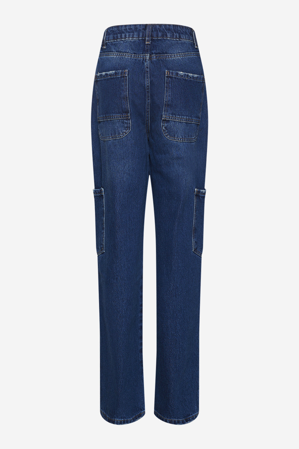 Rory Cargo-Jeans Dunkelblau Verwaschen