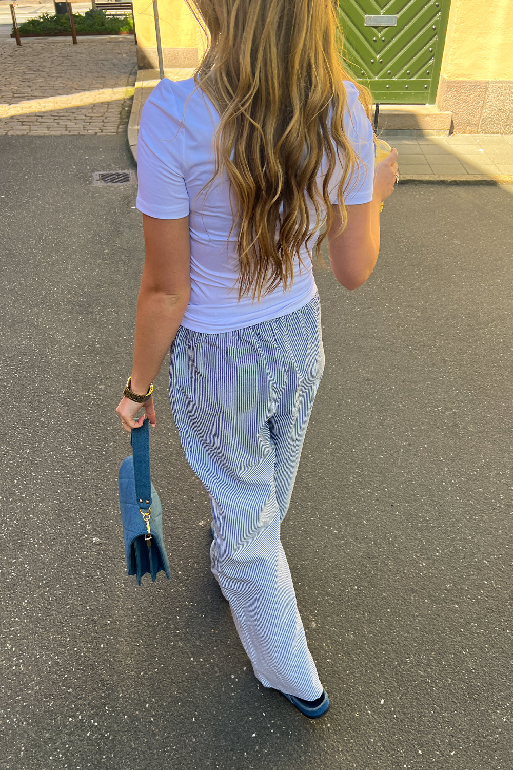 Sabine Hose Blaue Streifen