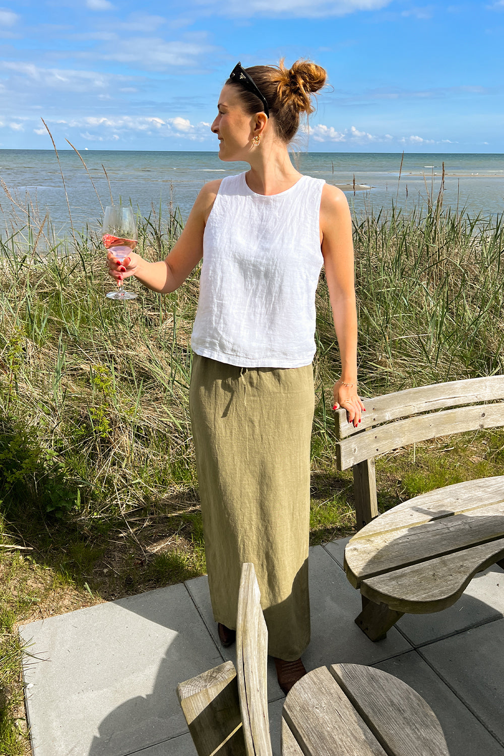 Samira Leinenrock Khaki