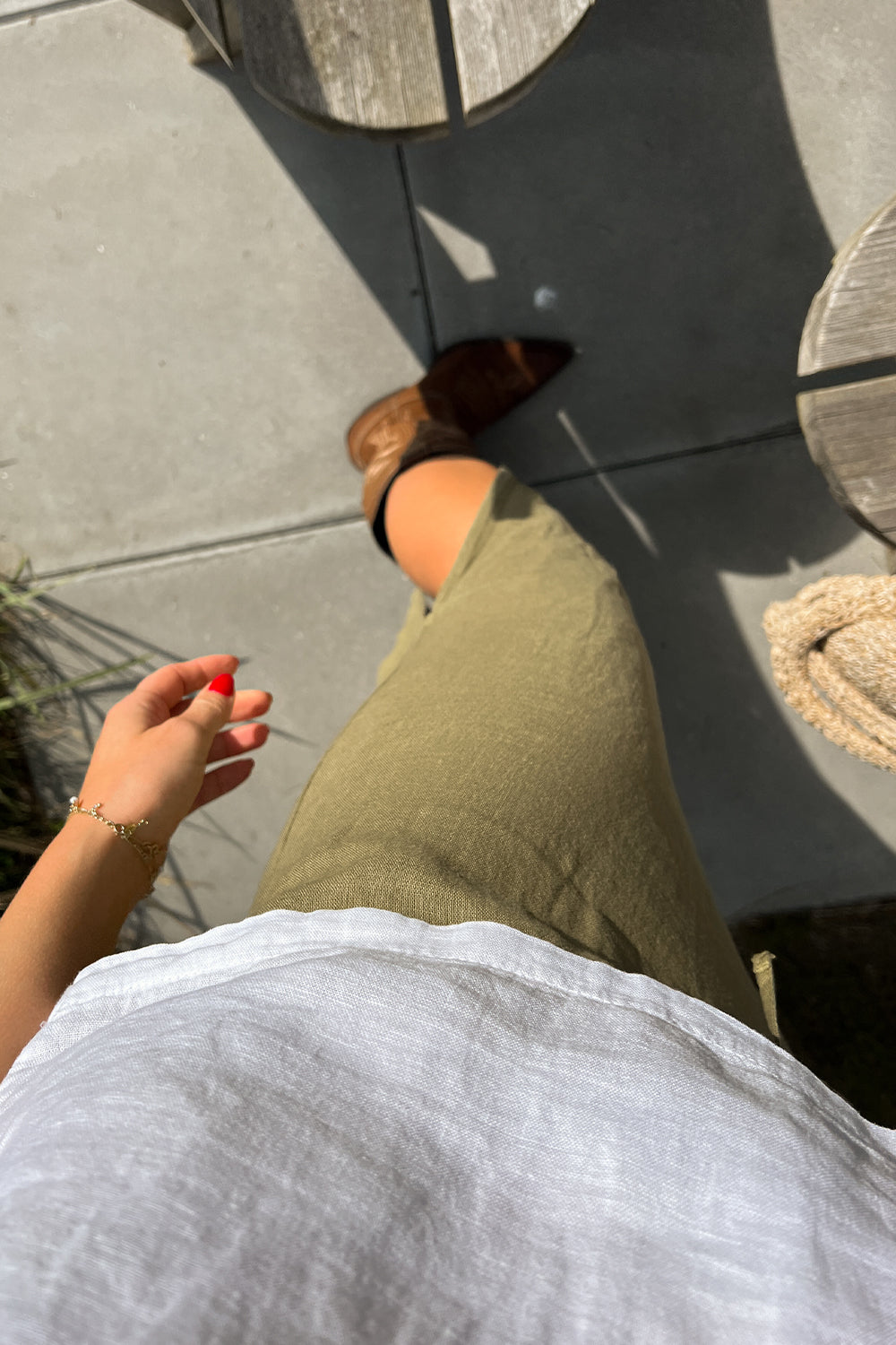 Samira Leinenrock Khaki