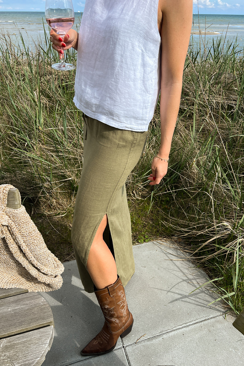 Samira Leinenrock Khaki