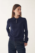 N-Maxine Strick Marineblau