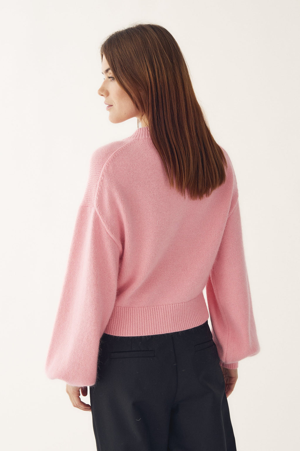 N-Miley Strickjacke Babyrosa