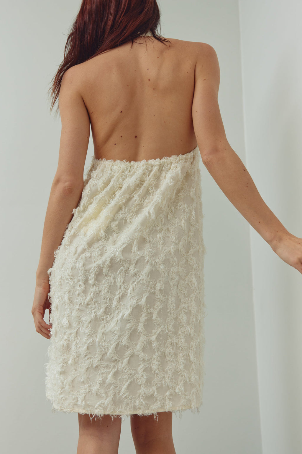 N-Maci Kleid Elfenbein