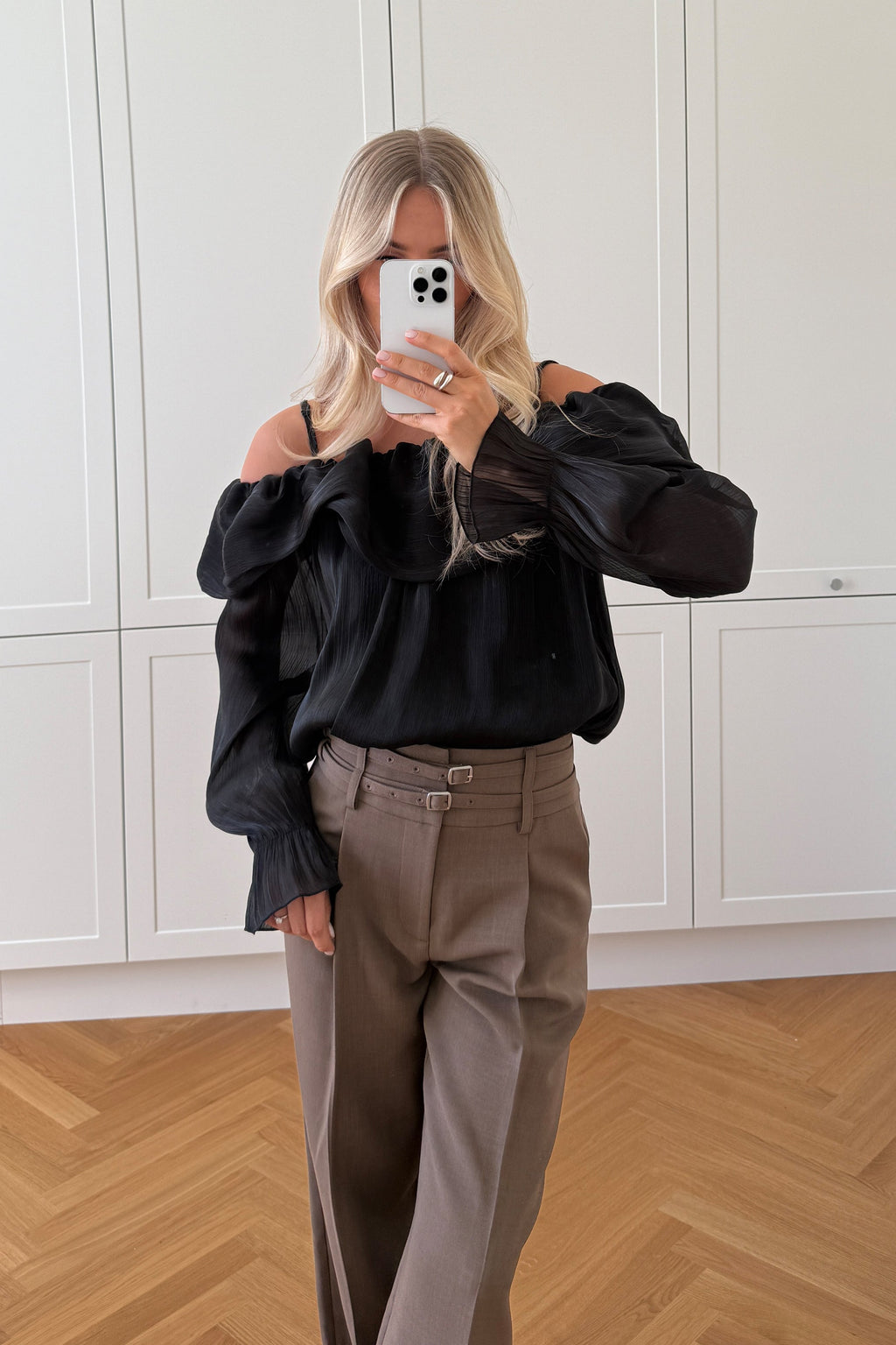 N-Miya Bluse Schwarz
