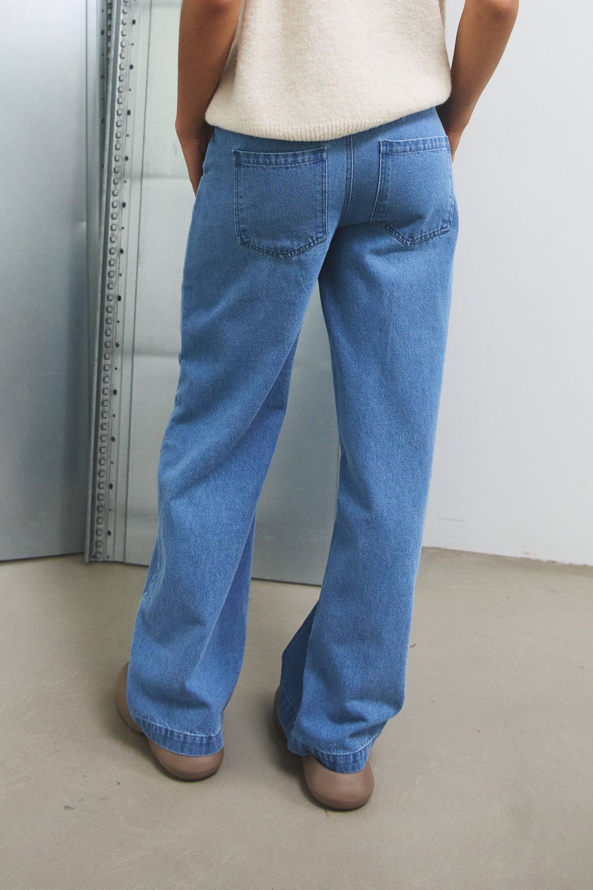 Stormy Jeans hellblaue Waschung