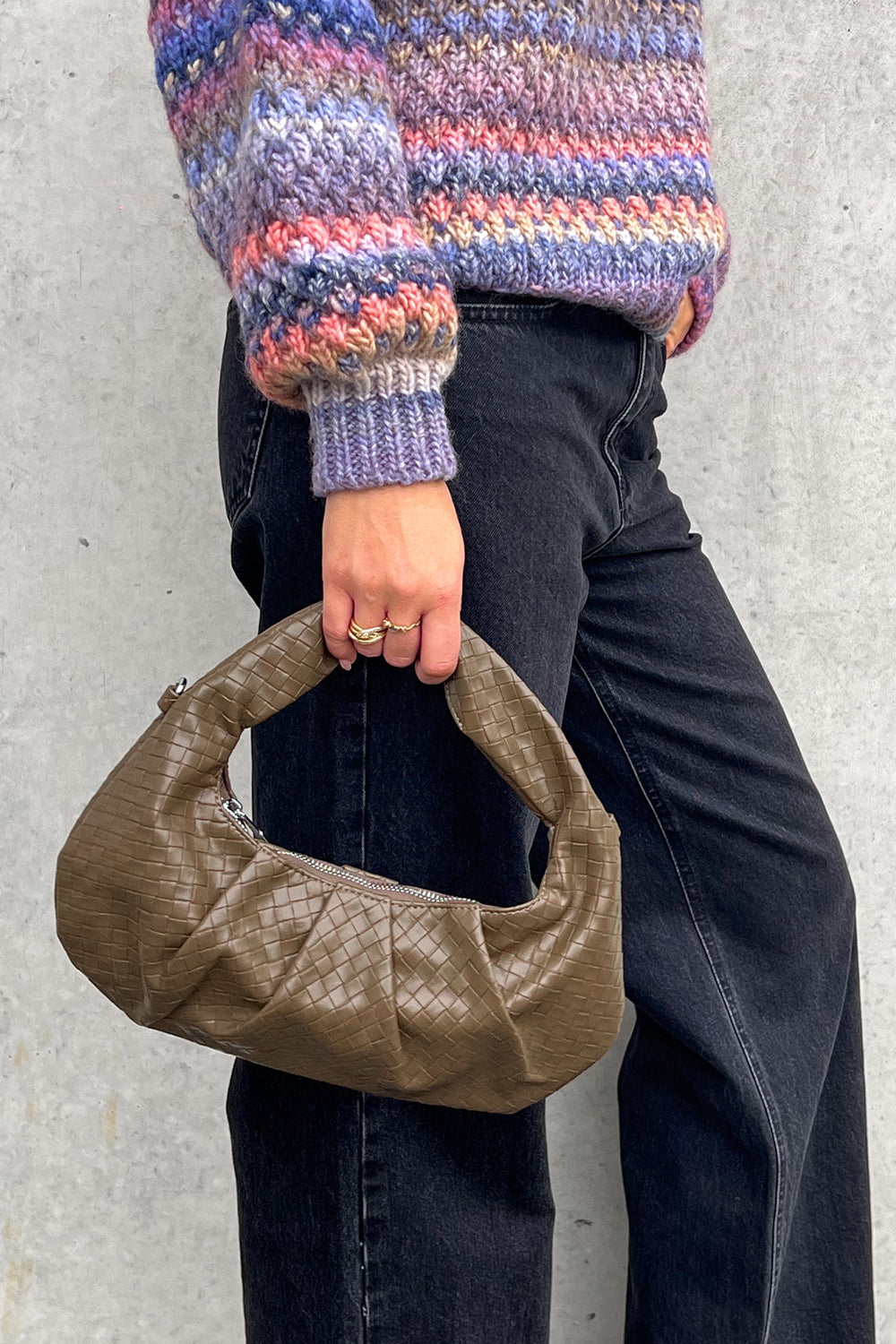 Sula Faye Tasche Dunkel Olive