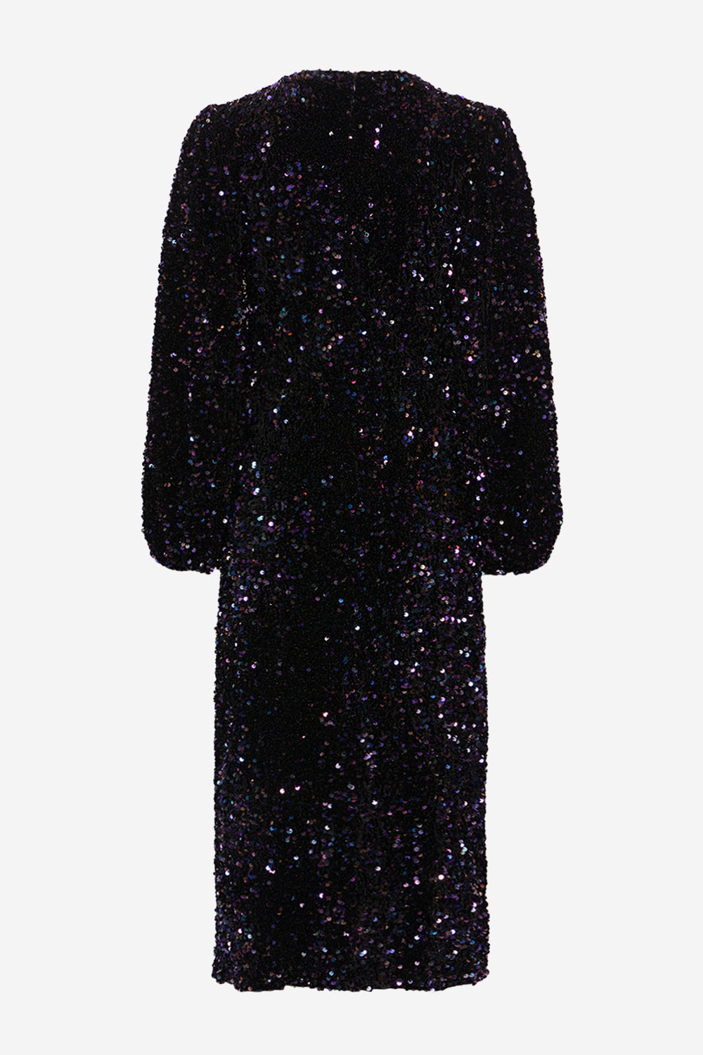 Teagan LG Kleid Flieder/Schwarz