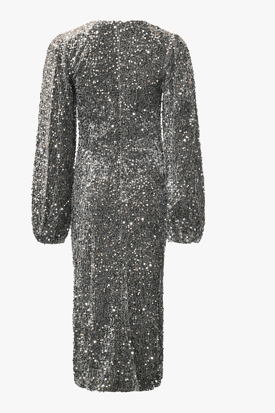 Teagan LG Kleid Asphalt Silbergrau