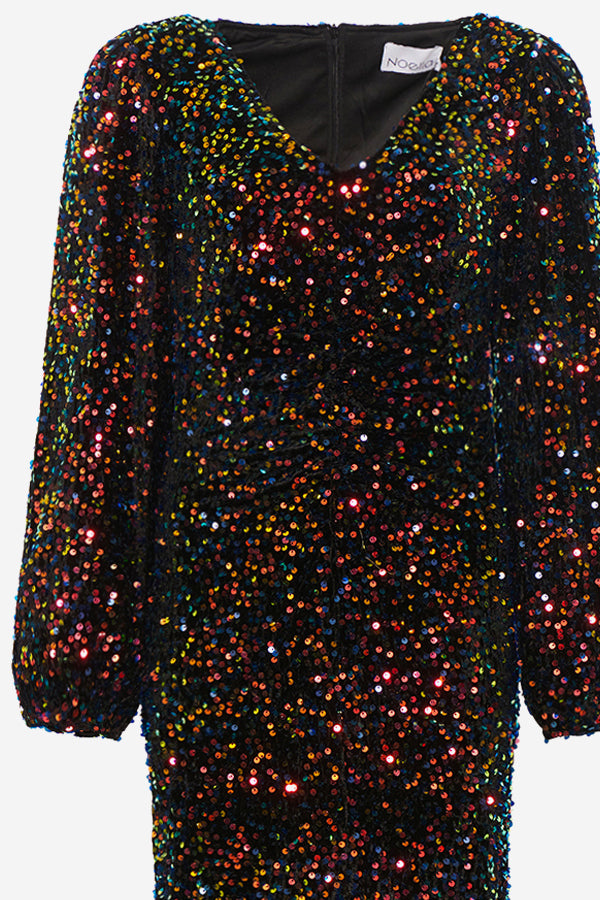 Teagan LG Kleid Black Mix