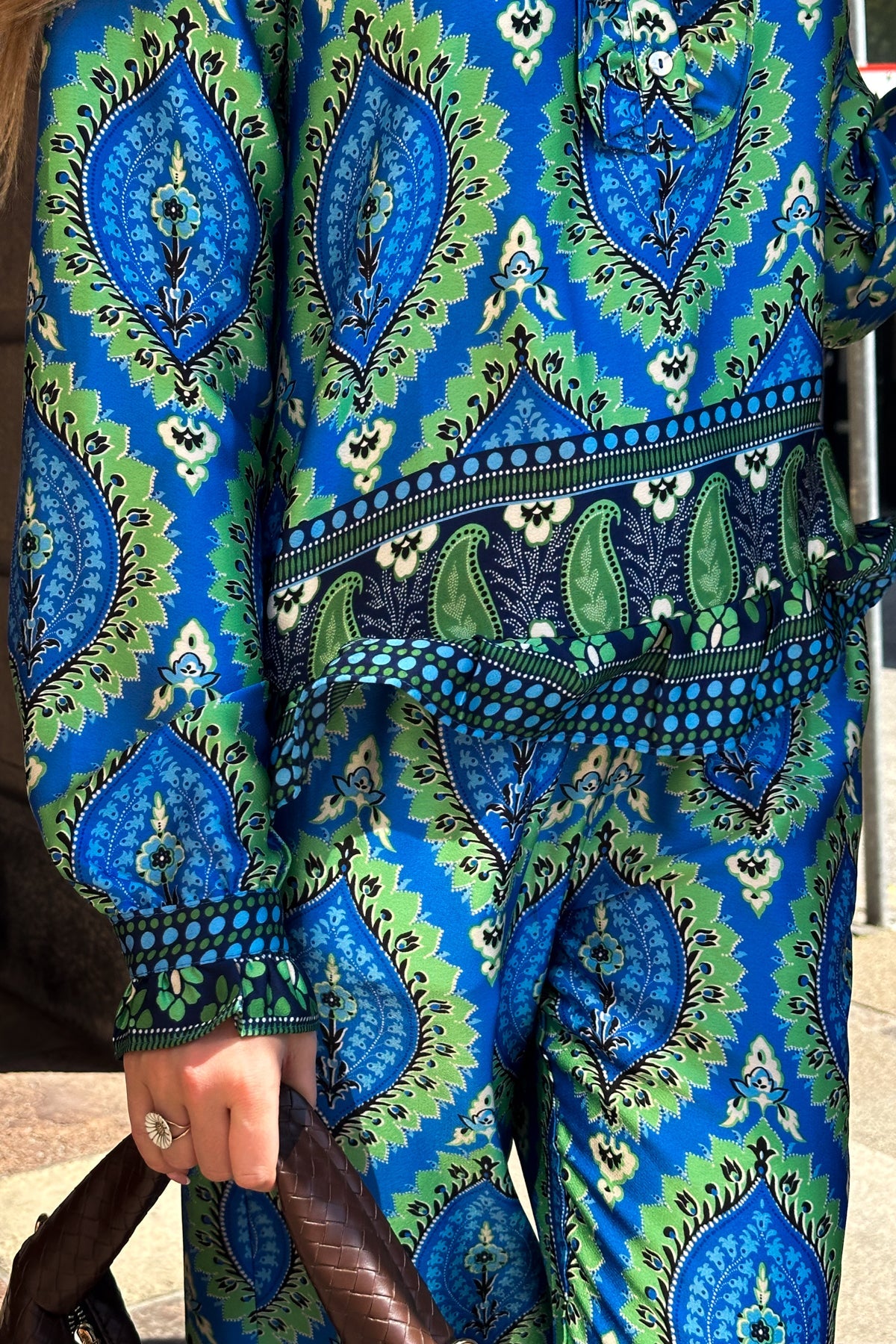 Sally Hose Trisha Blue Print