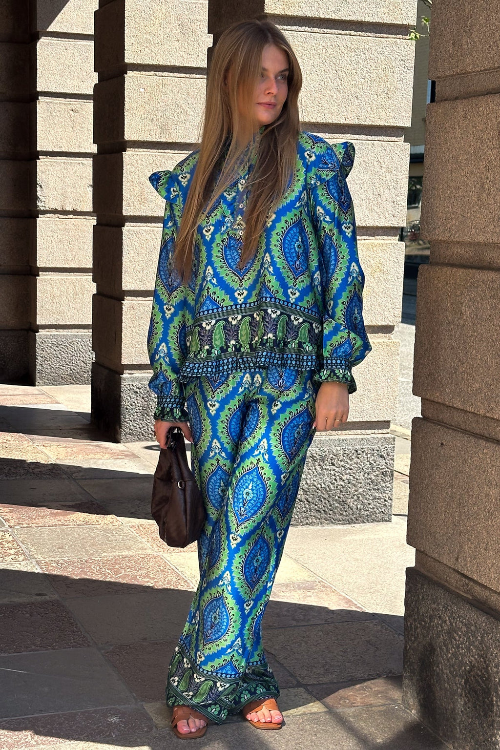 Sally Hose Trisha Blue Print