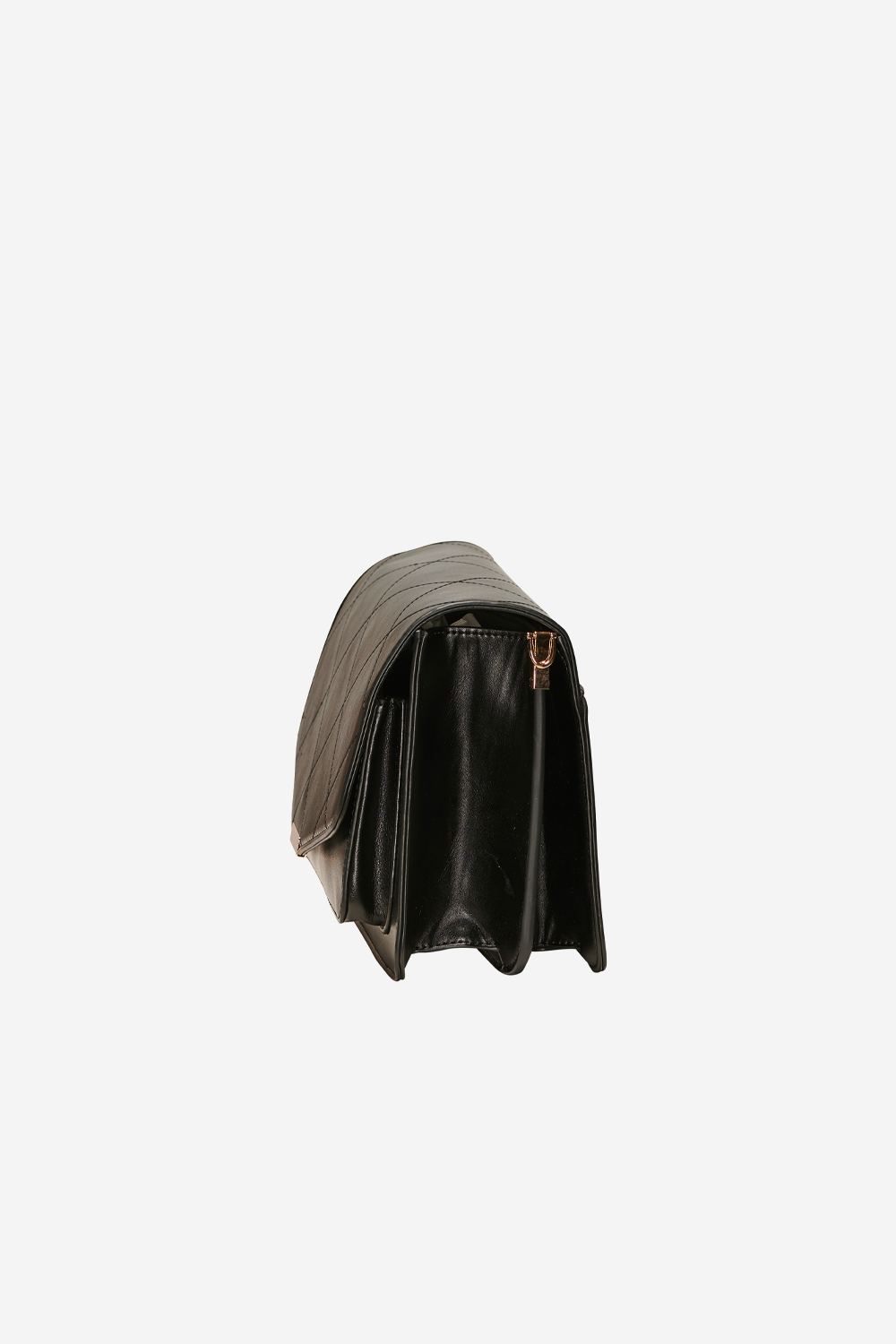 Blanca Multikompartment-Tasche Schwarze Lederoptik