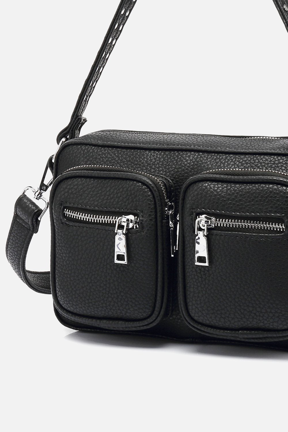 Celina Tasche Schwarze Nappaleder-Optik