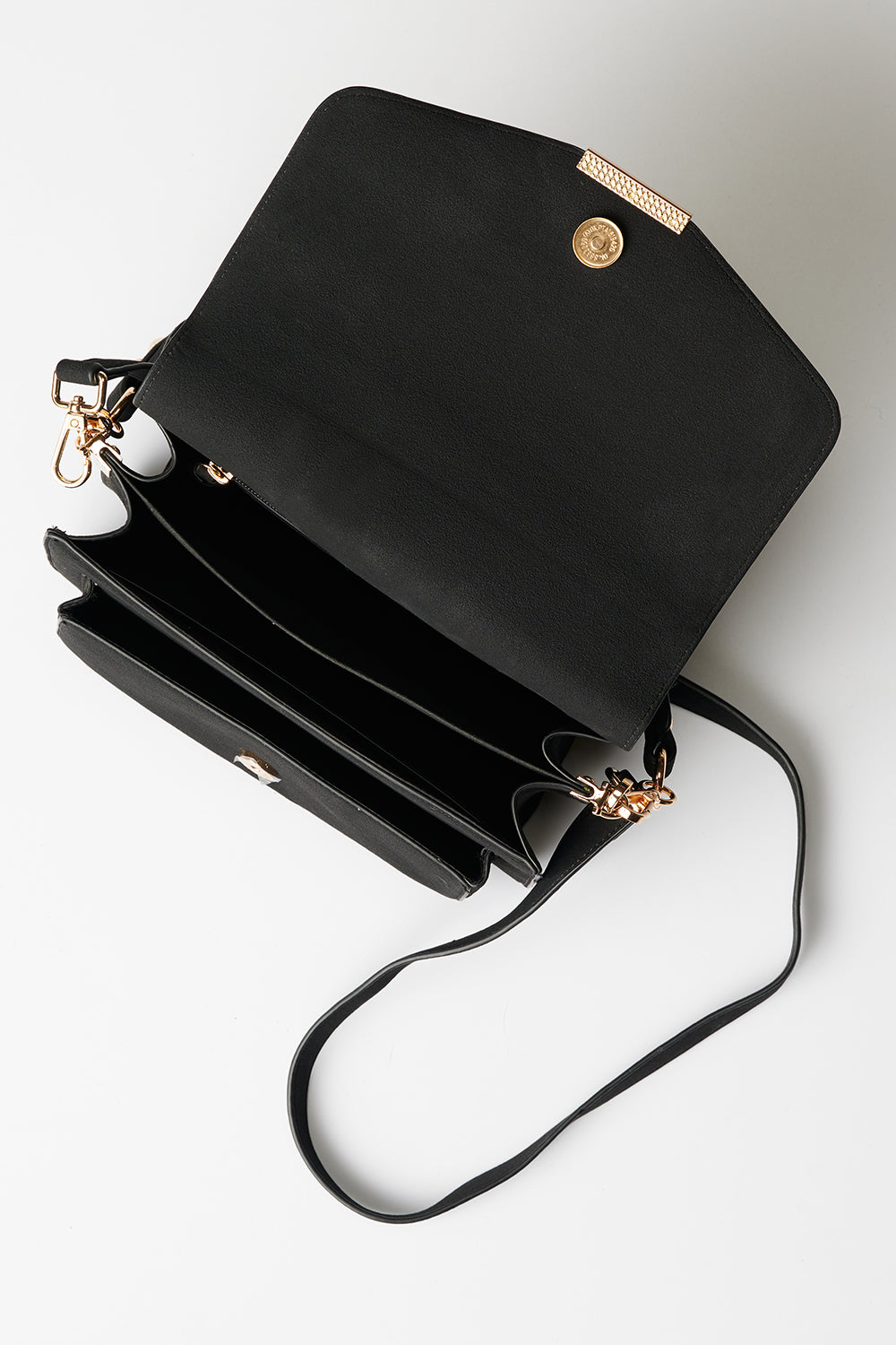 Blanca Tasche mit mehreren Fächern Dunkelgrau/Schwarz