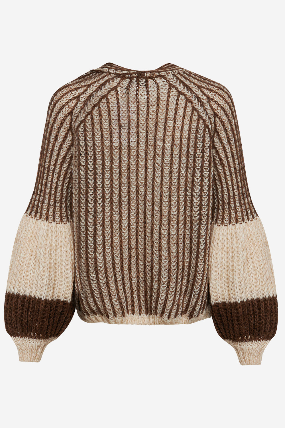 Liana Strickjacke Beige/Braun